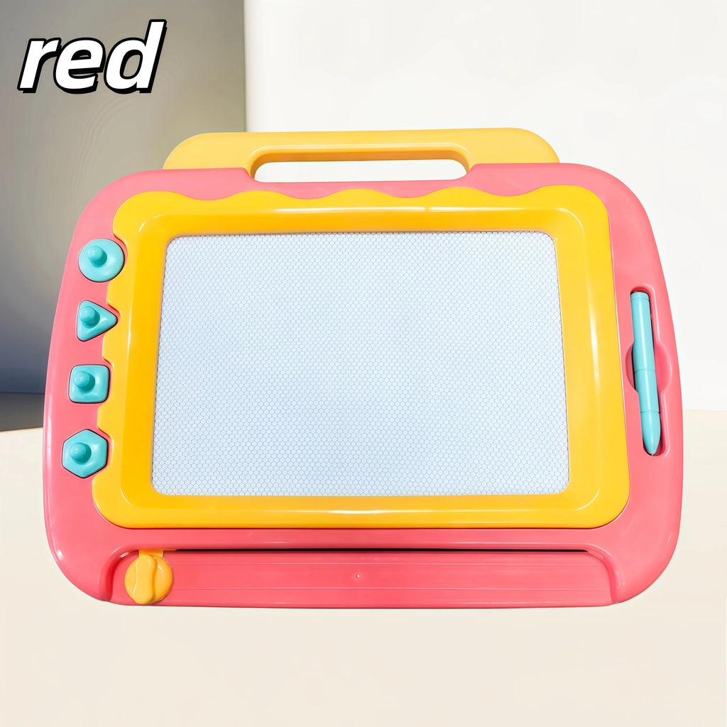 Baby colored magnetic drawing board super large children's toy graffiti erasable drawing writing board magnetic suction early ed