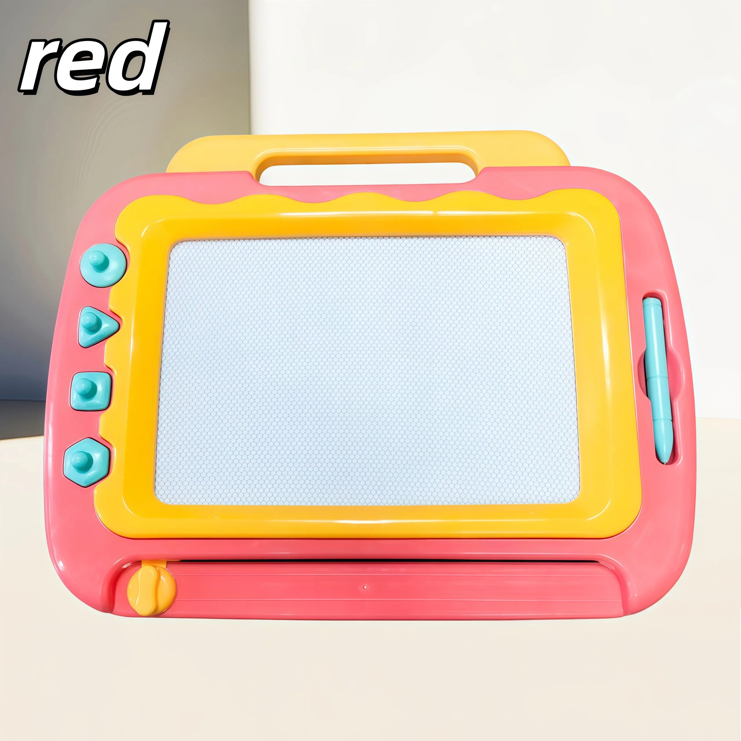 Baby colored magnetic drawing board super large children's toy graffiti erasable drawing writing board magnetic suction early ed